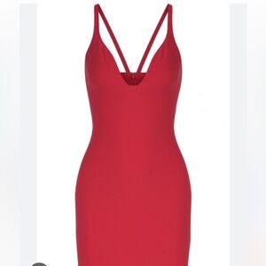 Cinq à Sept Vibrant Red Mini Dress